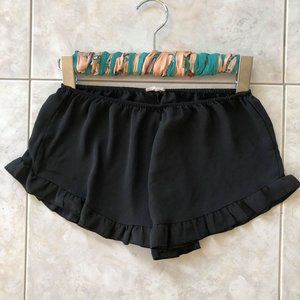 Brandy Melville flowy black shorts